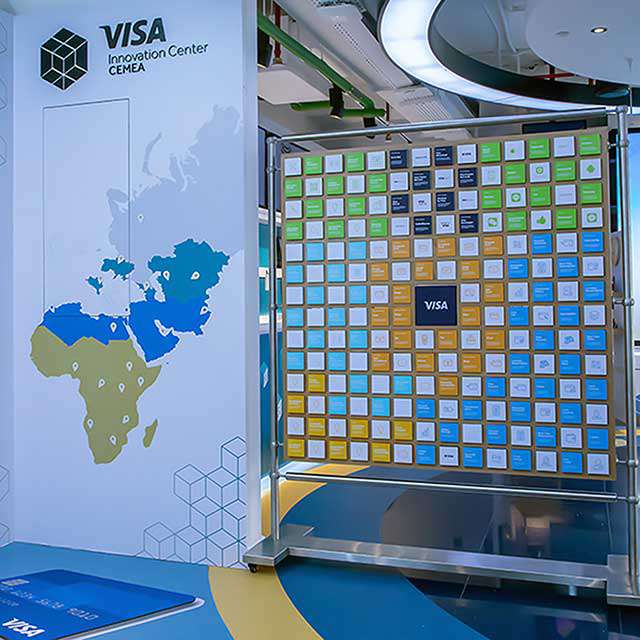 An interior shot of the Dubai Innovation Center.